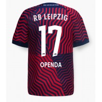 RB Leipzig Lois Openda #17 Vieraspaita 2023-24 Lyhythihainen